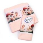Πετσέτα Σετ 2 τεμ Με Ψηφιακή Εκτύπωση bebe Fairies 330 30X50,70X140 Pink 100% Cotton