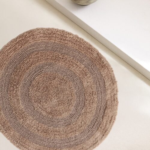 ΠΑΤΑΚΙ ΜΠΑΝΙΟΥ MAGGIE BEIGE (Round 60cm)