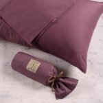 ΣΕΝΤΟΝΙ KING SIZE ΜΕ ΛΑΣΤΙΧΟ 175Χ200 URBAN LINE PLUM