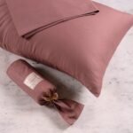 ΣΕΝΤΟΝΙ ΗΜΙΔΙΠΛΟ ΜΕ ΛΑΣΤΙΧΟ 120Χ200 URBAN LINE ROSE/BROWN