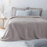 Κουβέρτα Matelasse 170X260 ZOE BEIGE