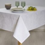 Αλέκιαστο Τραπεζομάντηλο Dimeco 135Χ260 5802 White