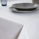 Αλέκιαστο Τραπεζομάντηλο Dimeco 135Χ220 5808 White - Image 2