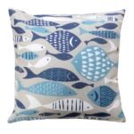 Dimeco Μαξιλαροθήκη διπλής όψης 45Χ45 AQUARIUS