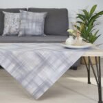Dimeco Καρέ 85Χ85 CHECK Grey