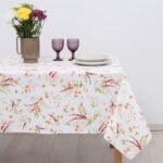 Dimeco Τραπεζοκαρέ 135Χ135 LILY Red - Image 2