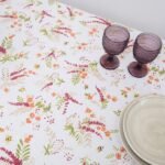 Dimeco Καρέ 85Χ85 LILY Red - Image 2