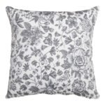 Dimeco Μαξιλαροθήκη μονής όψης 45Χ45 SICILY GREY