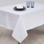 Dimeco Τραπ/λο 150Χ260 5275 White + 12 Πετσέτες