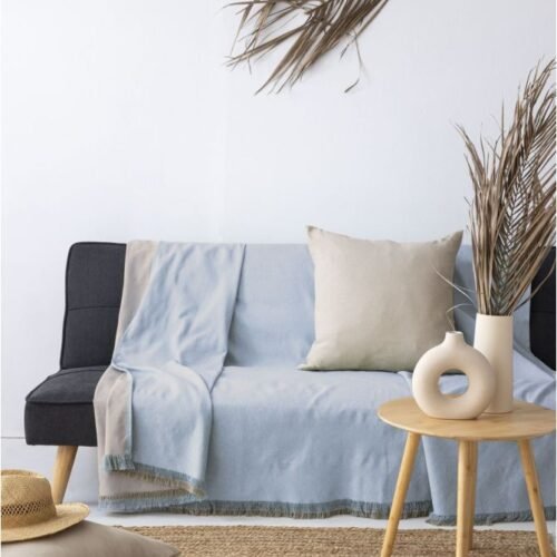 Ριχτάρι Διθέσιου Καναπέ OBA/2 CIEL/BEIGE (170x250)
