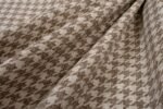 Καρέ Αλέκιαστο Houndstooth 473 90X90 Beige 70/30 Cott/Pol - Image 2