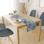 Τραβέρσα Αλέκιαστη Skid Marks 471 40X180 Blue 70/30 Cott/Pol