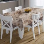 Τραπεζομάντηλο Αλέκιαστο Skid Marks 472 140X180 Beige 70/30 Cott/Pol