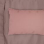 Μαξιλαροθήκη Solid 503 50X70 Dusty Rose 100% Cotton