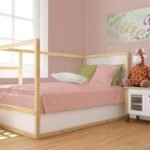 Παπλωματοθήκη bebe Solid 503 120X160 Dusty Rose 100% Cotton