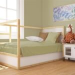 Παπλωματοθήκη bebe Solid 504 120X160 Olive 100% Cotton