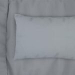 Μαξιλαροθήκη bebe Solid 505 35X45 Light Blue-Grey 100% Cotton