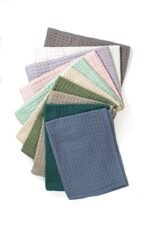 Ποτηρόπανο Πικέ 325 gr/m² Solid 50X70 Classic Blue 100% Cotton - Image 2