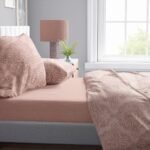 Σεντόνια Εμπριμέ Σετ 4 τεμ Άρτεμις 703 220X240 Dusty Rose 100% Cotton