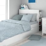 Σεντόνια Εμπριμέ Σετ 3 τεμ Άρτεμις 705 160X240 Light Blue-Grey 100% Cotton