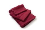Πετσέτα Πενιέ 500 gr/m² 50X100 Bordeaux 100% Cotton