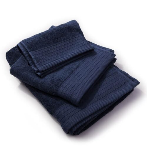 Πετσέτα Πενιέ 500 gr/m² 40X60 Navy Blue 100% Cotton