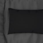 Μαξιλαροθήκες Ζεύγος Exotic Line 50X70+15 Black 100% Cotton