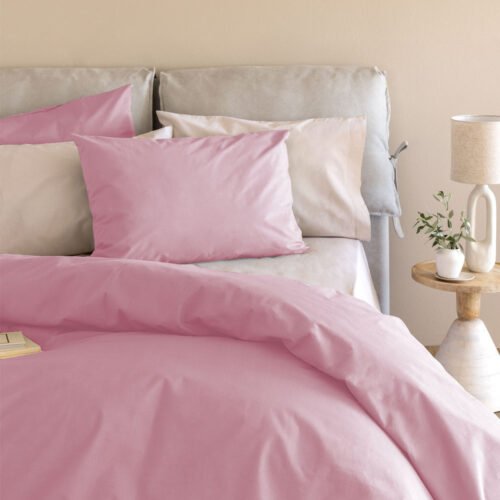 Σετ Μονά Σεντόνια 170x260 ETOILE/2 PINK Με Λάστιχο