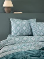 Σετ Σεντόνια Υπέρδιπλα Flannel Beauty 240x265 FB0239 Με Λάστιχο - Image 2