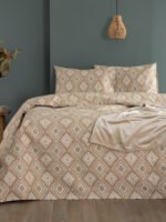 Σετ Παπλωματοθήκη Υπέρδιπλη Flannel Beauty 240x250 FB0238