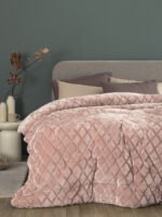 Κουβερτοπάπλωμα King size 240x260 NADINE/5 PINK