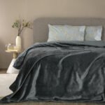 Κουβέρτα Fleece 160x220 LUCY COAL