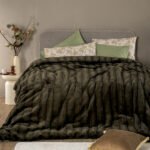 Κουβερτοπάπλωμα Υπέρδιπλο 230x250 CATE GREEN