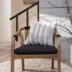 Γούνινη Μαξιλαροθήκη Wave 11 - 45x45cm