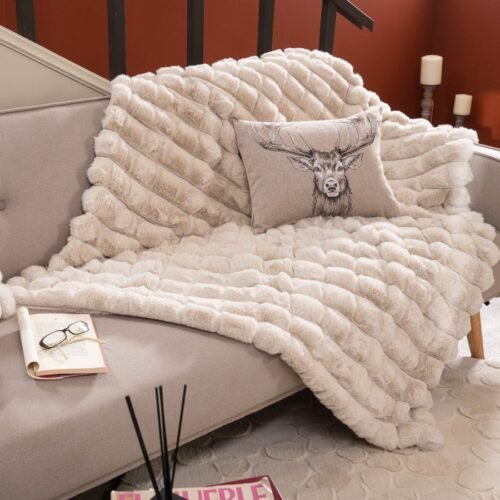 Γούνινο Ριχτάρι Cube 02 - 127 x  152 cm