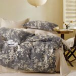 Beauty Home Σετ παπλωματοθήκη υπέρδιπλη Art 12284 Avgi 230x250 Ανθρακί