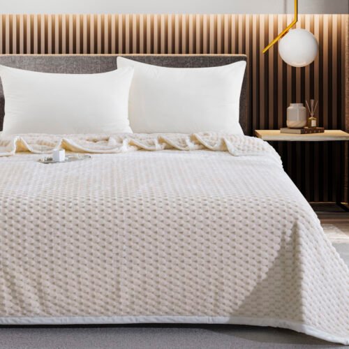 Κουβέρτα Fleece JF13 Cream (220x240)