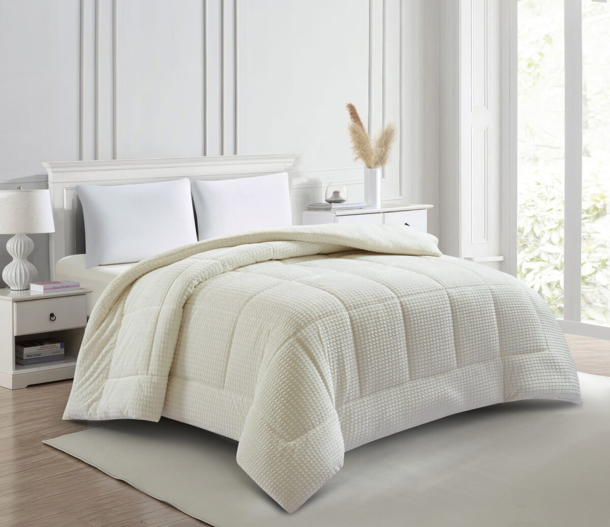 SAHARA-Off-White-2 Κουβερτοπάπλωμα King Size Sahara Off white (260x240) - Image 1