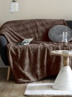 Κουβέρτα Καναπέ 130x180 ALERIA BROWN