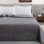 Κουβέρτα Βελουτέ Zurigo Grey (160x240)