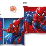 Βελούδινο Μαξιλάρι Marvel Spider-Man 07 38X38 Blue 100% Velboa