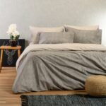 ΣΕΤ ΣΕΝΤΟΝΙΑ ΥΠΕΡΔΙΠΛΑ (Λ) LUCA GREY ULTRA LINE (160Χ200+32)