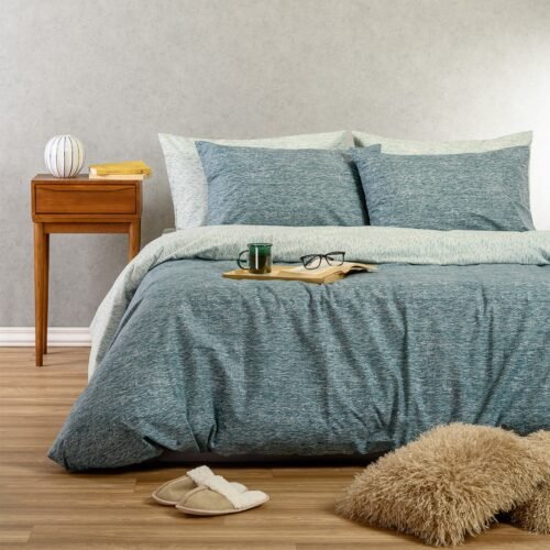 ΣΕΤ ΣΕΝΤΟΝΙΑ KING SIZE RAFAELO PETROL CASUAL LINE (260X270)