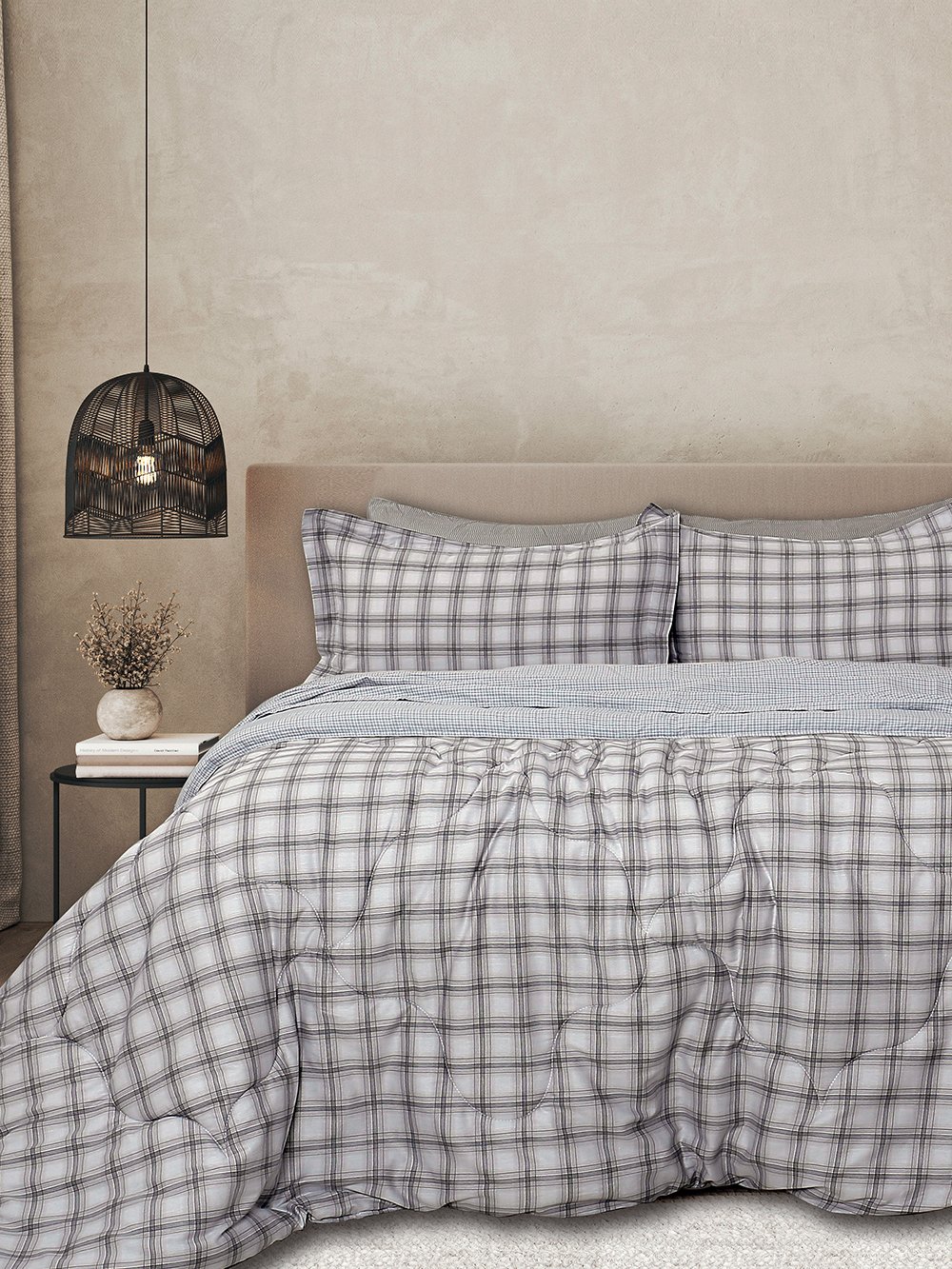 5205857302887_5 Σετ Πάπλωμα & Σεντόνια Υπέρδιπλα Bed In A Bag B0696 - Image 1