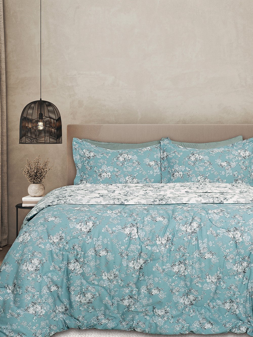 5205857302900_5 Σετ Πάπλωμα & Σεντόνια Υπέρδιπλα Bed In A Bag B0698 - Image 1