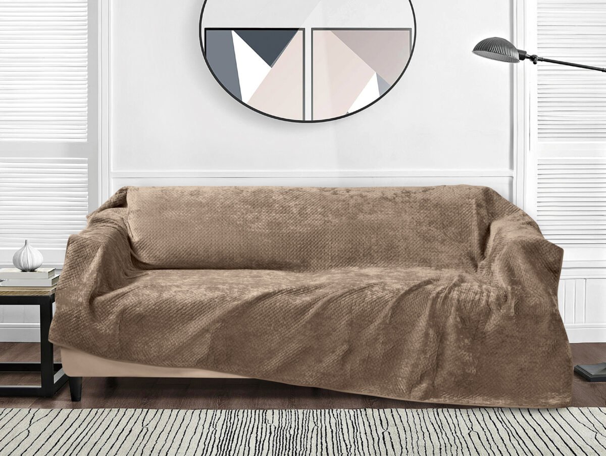 Element (Lt Coffee) Throw (180x250) - Image 1