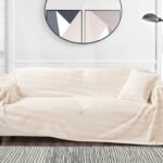 Volcano (Cream) Throw (Cushion 45x45)