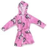 Μπουρνούζι Unicorn Pink 100% Microfiber Pink