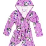 Μπουρνούζι Disney Home Frozen Lilac 100% Microfiber Lila