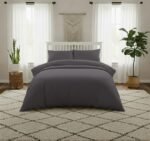 ΣΕΤ ΜΑΞΙΛΑΡΟΘΗΚΕΣ 53X72 LAVISH SATIN DARK GREY - Image 2